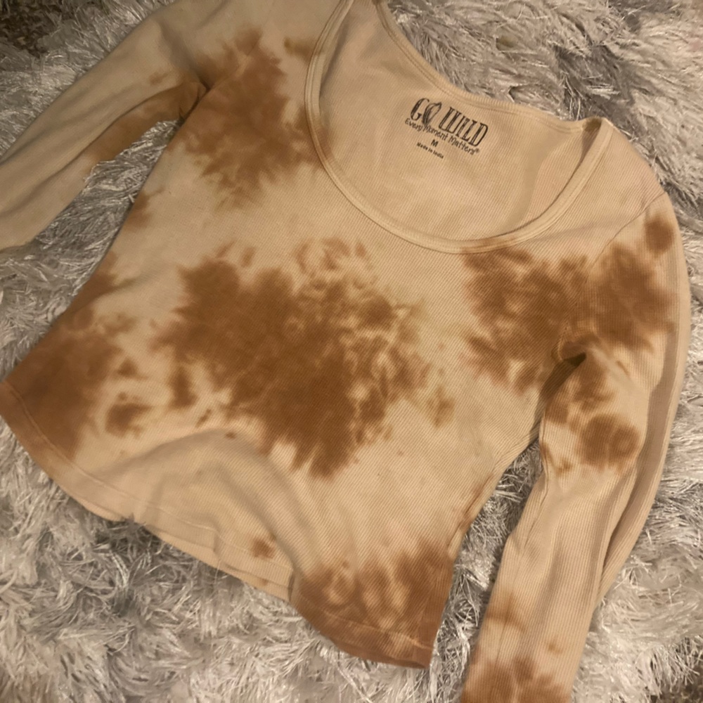 Go Wild 🐯 Every Moment Matters, Tie dye Top